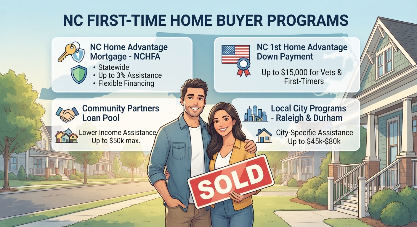 NC First-Time Home Buyer Programs