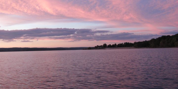 Jordan Lake near Apex, NC
