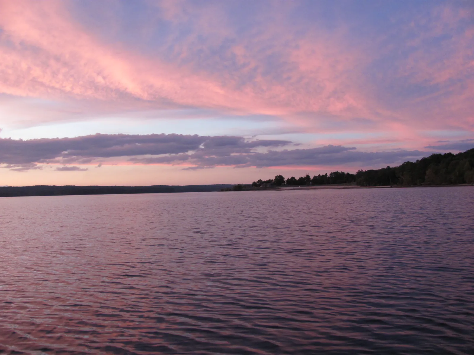 Lake Jordan near Apex and Cary North Carolina